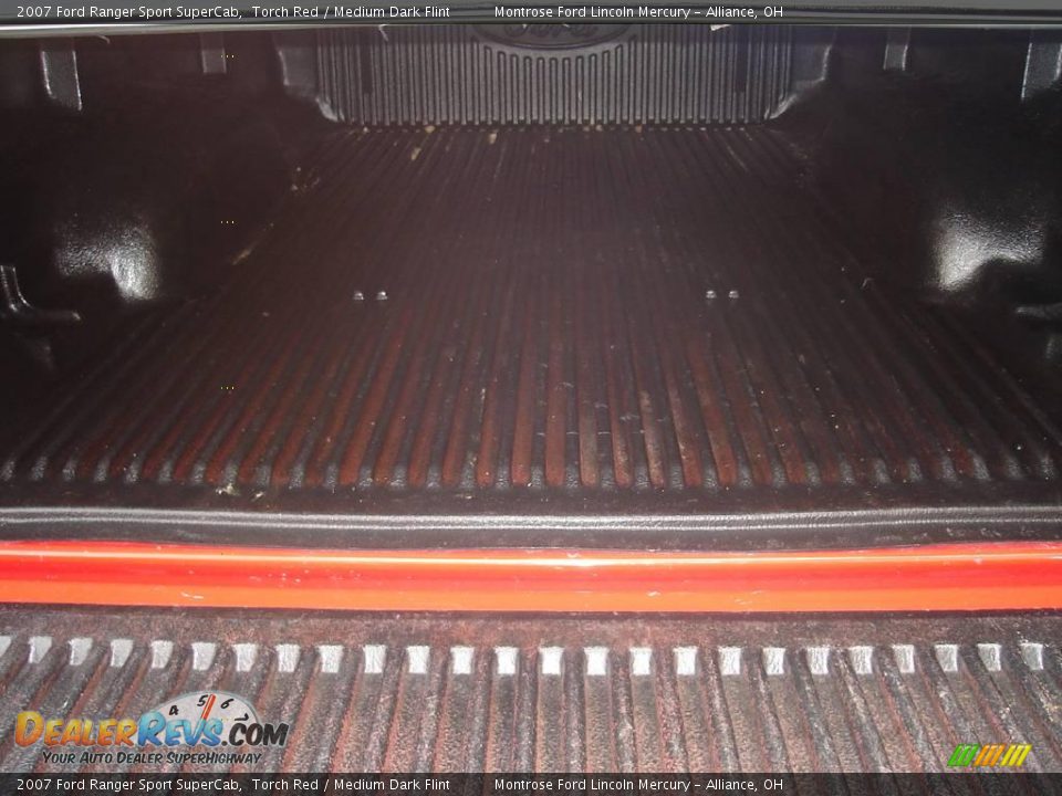 2007 Ford Ranger Sport SuperCab Torch Red / Medium Dark Flint Photo #15