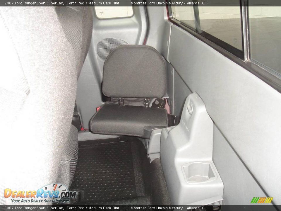 2007 Ford Ranger Sport SuperCab Torch Red / Medium Dark Flint Photo #22