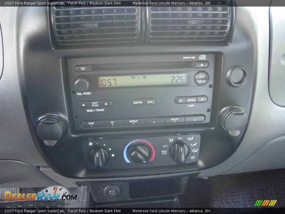 2007 Ford Ranger Sport SuperCab Torch Red / Medium Dark Flint Photo #29