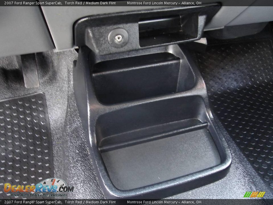 2007 Ford Ranger Sport SuperCab Torch Red / Medium Dark Flint Photo #30