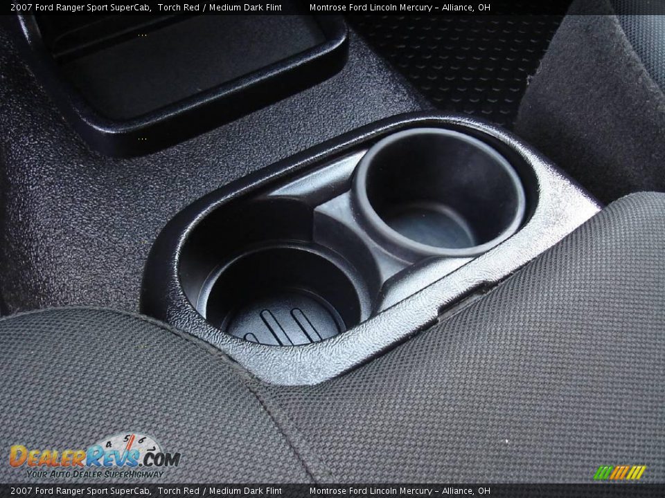 2007 Ford Ranger Sport SuperCab Torch Red / Medium Dark Flint Photo #31