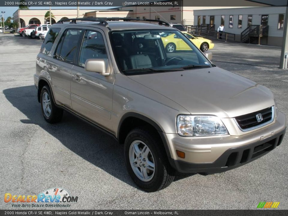 2000 Honda CR-V SE 4WD Naples Gold Metallic / Dark Gray Photo #1