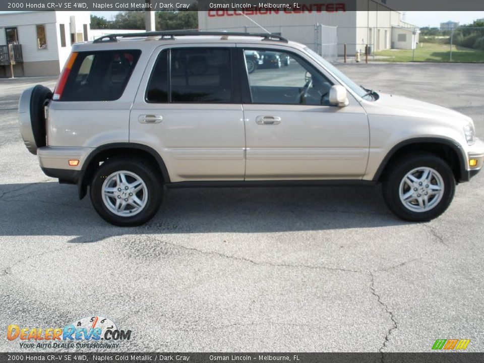 2000 Honda CR-V SE 4WD Naples Gold Metallic / Dark Gray Photo #5