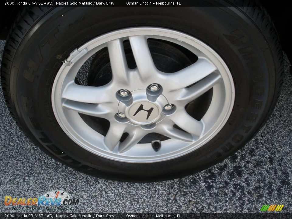 2000 Honda CR-V SE 4WD Naples Gold Metallic / Dark Gray Photo #6