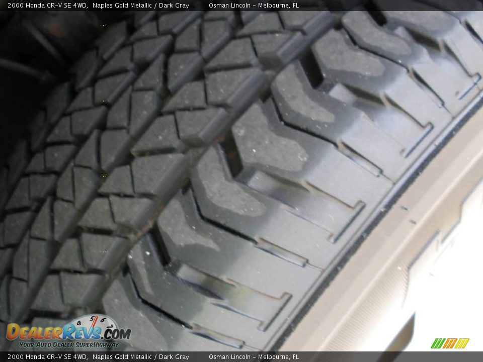 2000 Honda CR-V SE 4WD Naples Gold Metallic / Dark Gray Photo #7