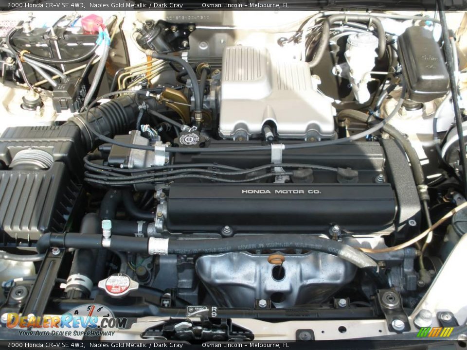 2000 Honda CR-V SE 4WD Naples Gold Metallic / Dark Gray Photo #19