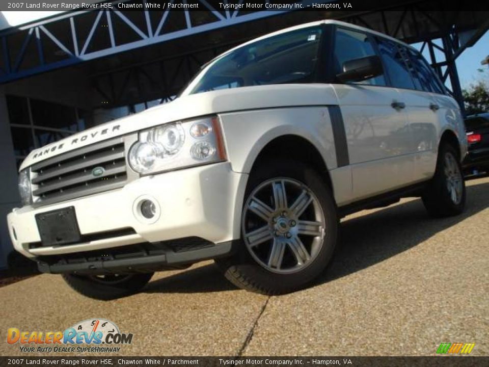 2007 Land Rover Range Rover HSE Chawton White / Parchment Photo #1