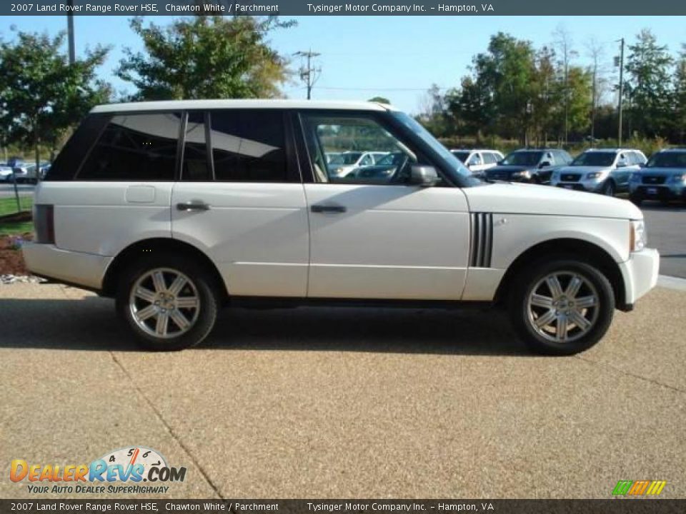 2007 Land Rover Range Rover HSE Chawton White / Parchment Photo #6