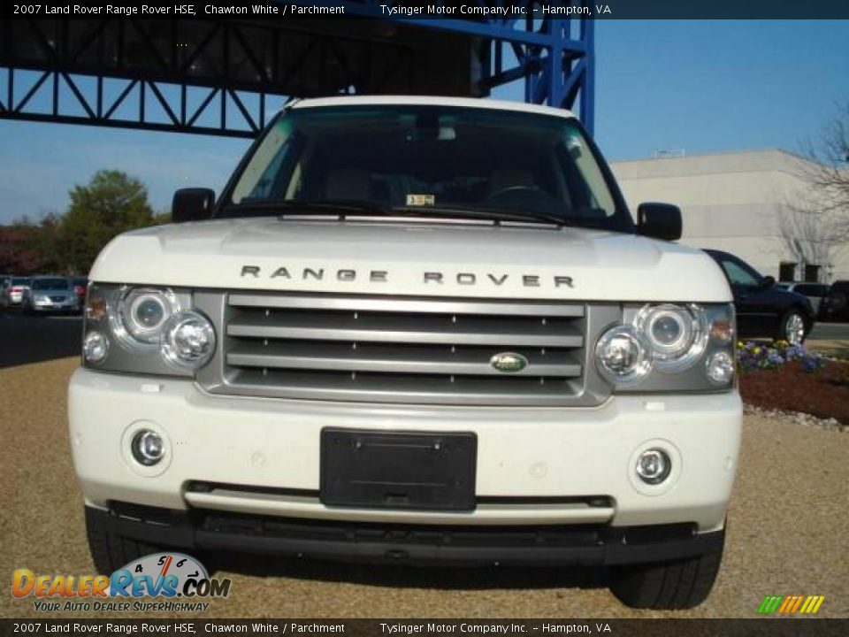 2007 Land Rover Range Rover HSE Chawton White / Parchment Photo #8