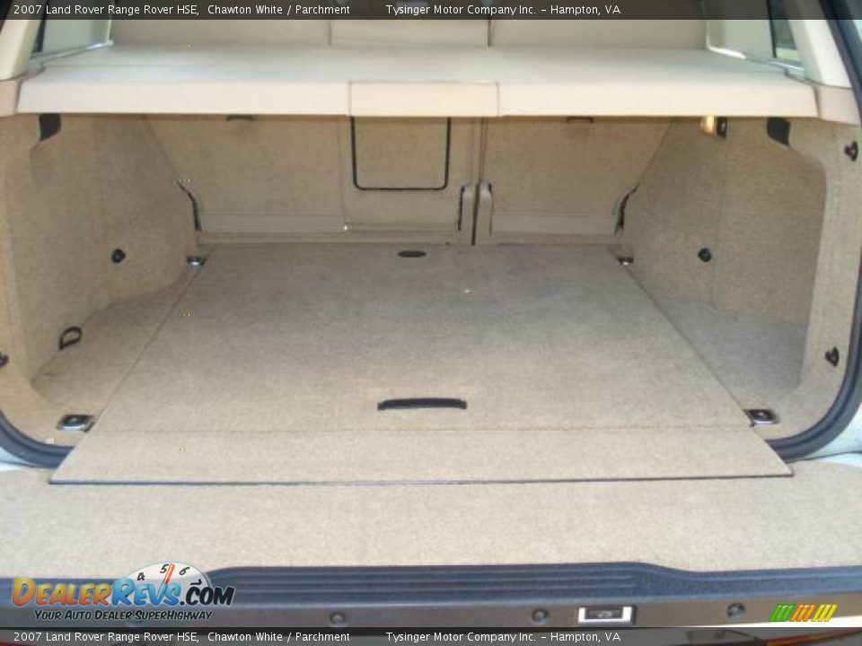 2007 Land Rover Range Rover HSE Chawton White / Parchment Photo #12