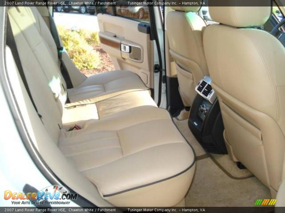 2007 Land Rover Range Rover HSE Chawton White / Parchment Photo #14