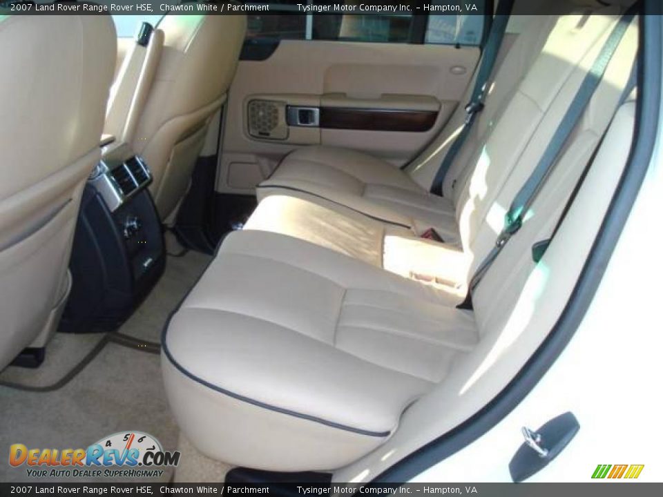 2007 Land Rover Range Rover HSE Chawton White / Parchment Photo #18