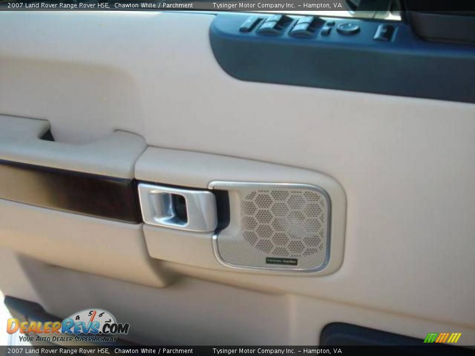 2007 Land Rover Range Rover HSE Chawton White / Parchment Photo #21