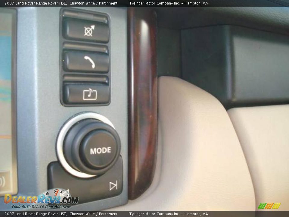 2007 Land Rover Range Rover HSE Chawton White / Parchment Photo #25