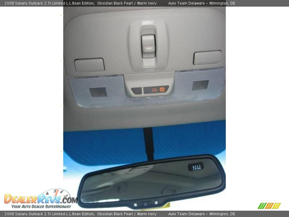 2008 Subaru Outback 2.5i Limited L.L.Bean Edition Obsidian Black Pearl / Warm Ivory Photo #27