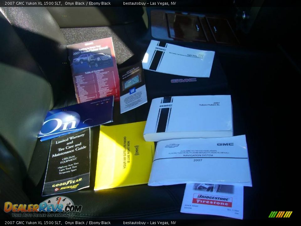 2007 GMC Yukon XL 1500 SLT Onyx Black / Ebony Black Photo #4