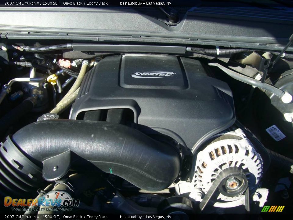 2007 GMC Yukon XL 1500 SLT Onyx Black / Ebony Black Photo #14