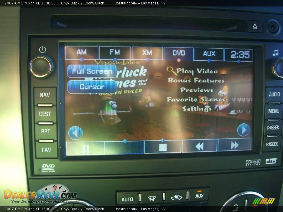 2007 GMC Yukon XL 1500 SLT Onyx Black / Ebony Black Photo #20