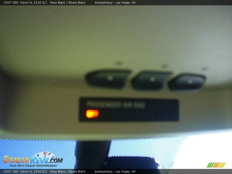 2007 GMC Yukon XL 1500 SLT Onyx Black / Ebony Black Photo #23