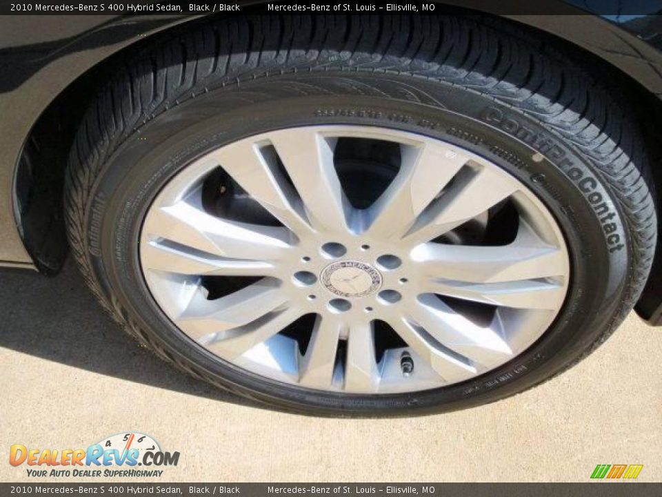 2010 Mercedes-Benz S 400 Hybrid Sedan Black / Black Photo #4