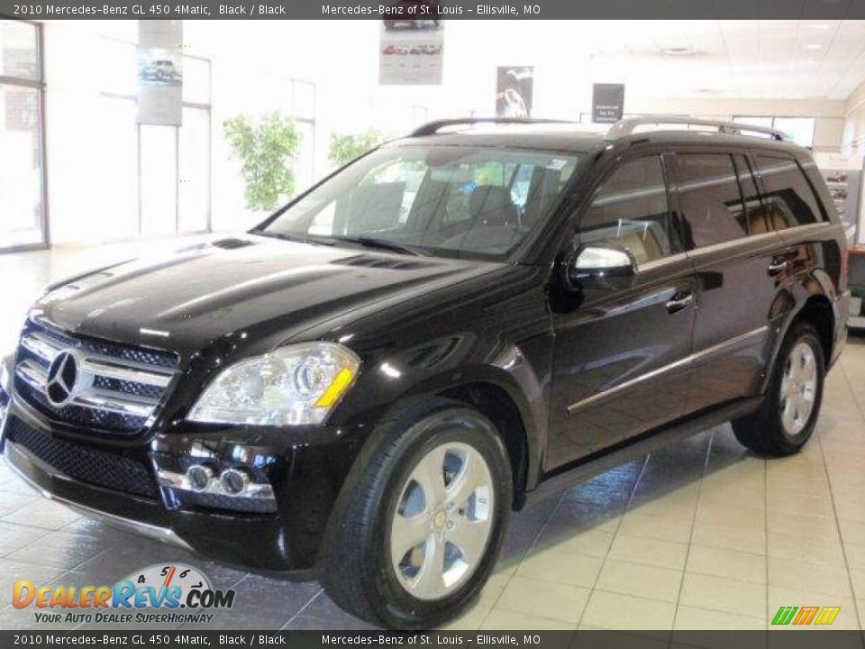 2010 Mercedes-Benz GL 450 4Matic Black / Black Photo #1