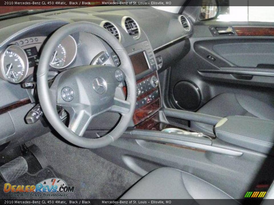 2010 Mercedes-Benz GL 450 4Matic Black / Black Photo #8