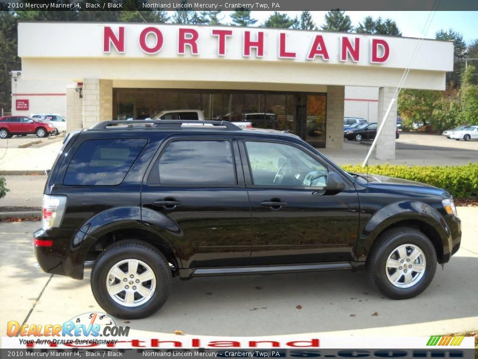 2010 Mercury Mariner I4 Black / Black Photo #1