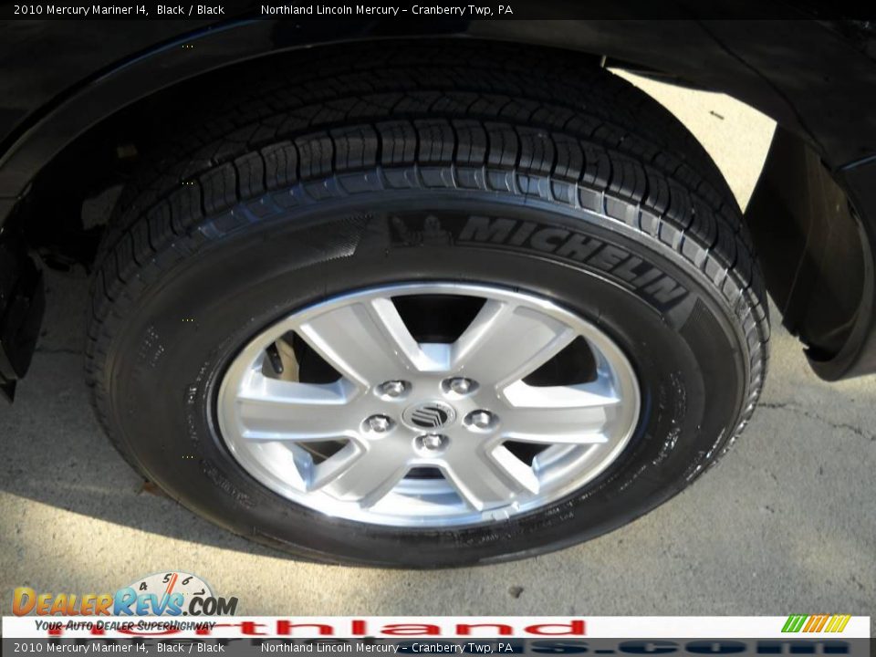 2010 Mercury Mariner I4 Black / Black Photo #12