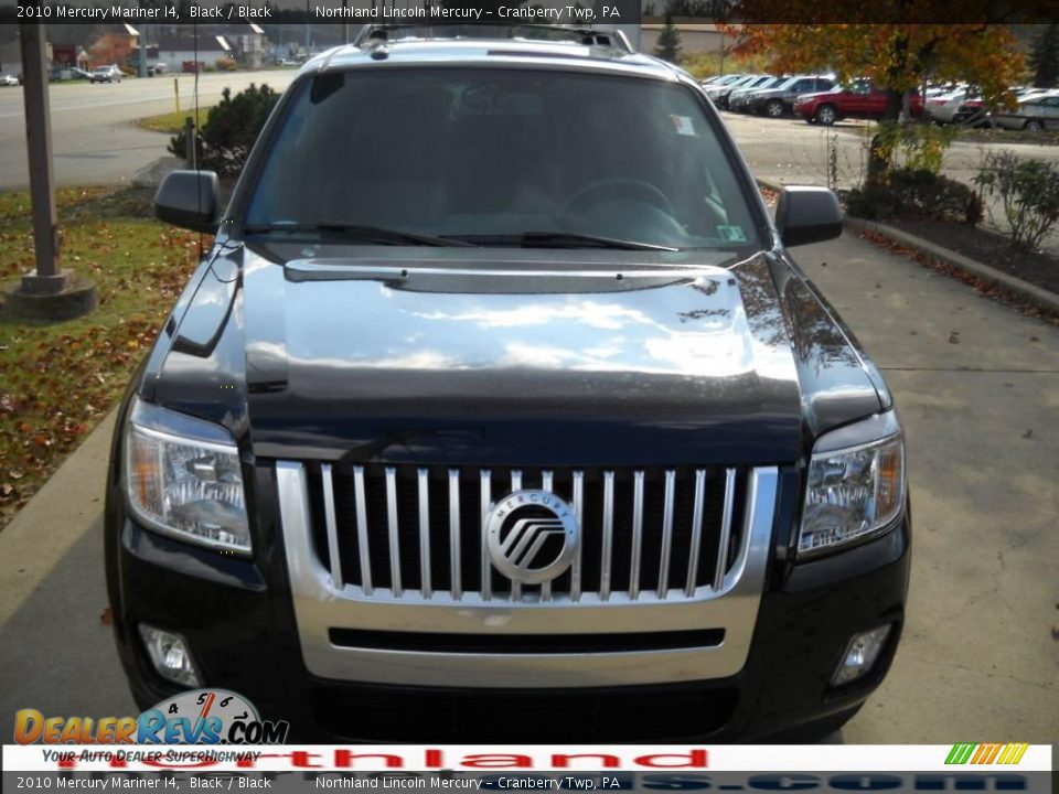 2010 Mercury Mariner I4 Black / Black Photo #14