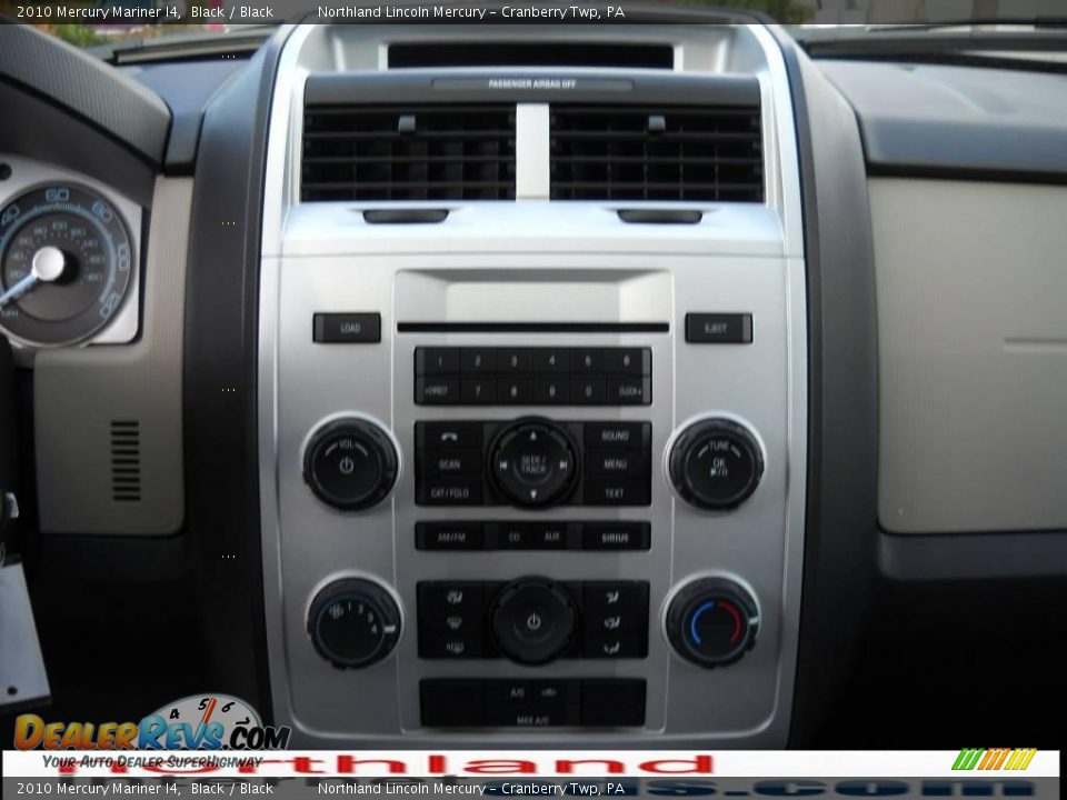 2010 Mercury Mariner I4 Black / Black Photo #17