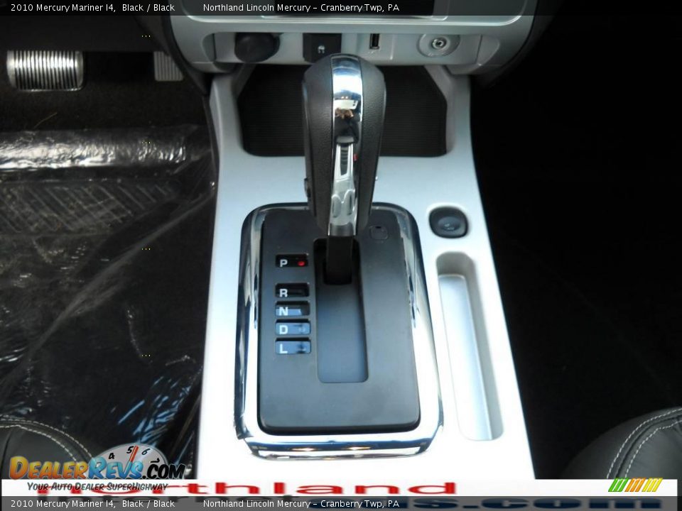 2010 Mercury Mariner I4 Black / Black Photo #18