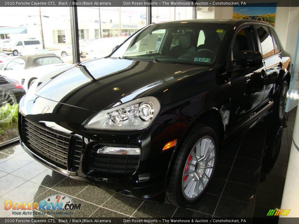 2010 Porsche Cayenne GTS Black / Black/Black Alcantara Photo #1