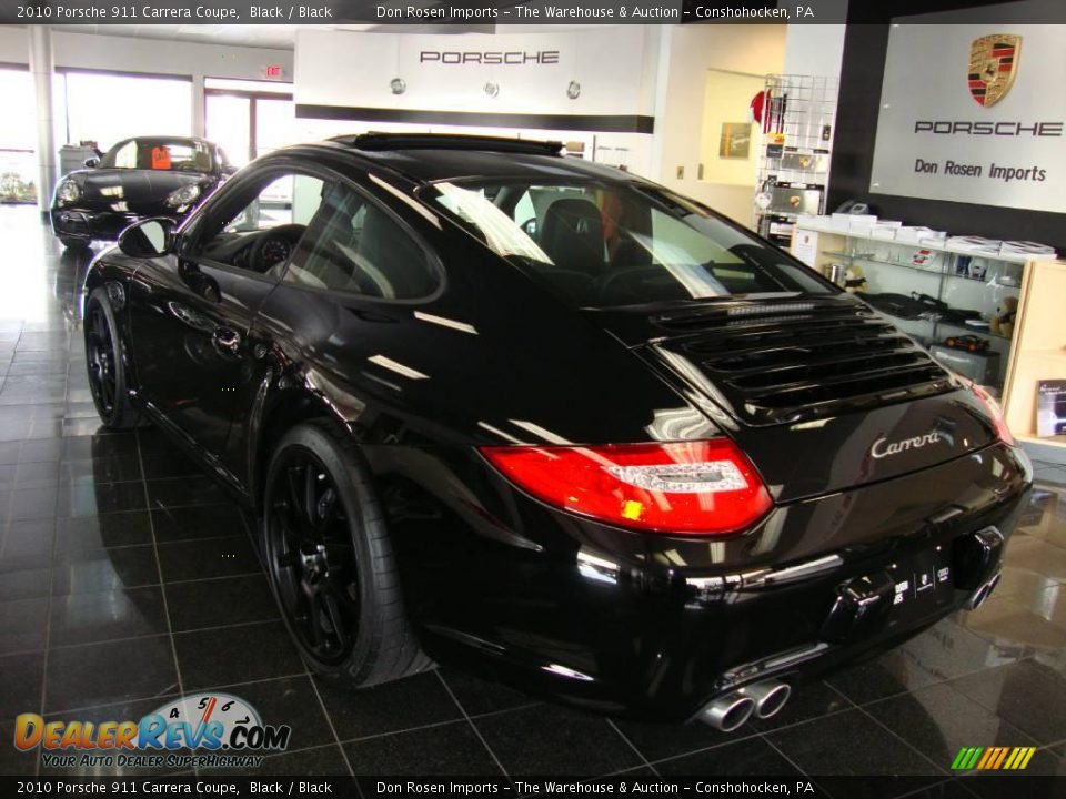 2010 Porsche 911 Carrera Coupe Black / Black Photo #8