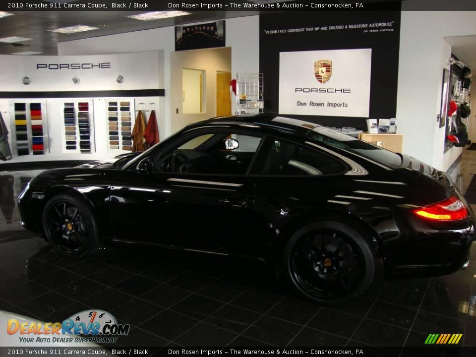 2010 Porsche 911 Carrera Coupe Black / Black Photo #9