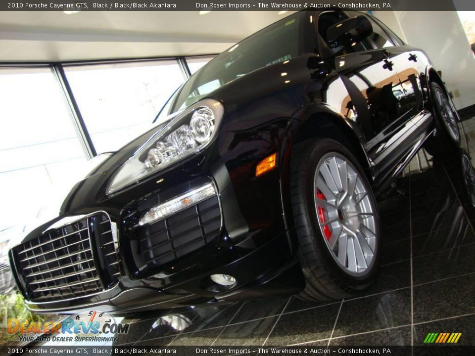 2010 Porsche Cayenne GTS Black / Black/Black Alcantara Photo #2