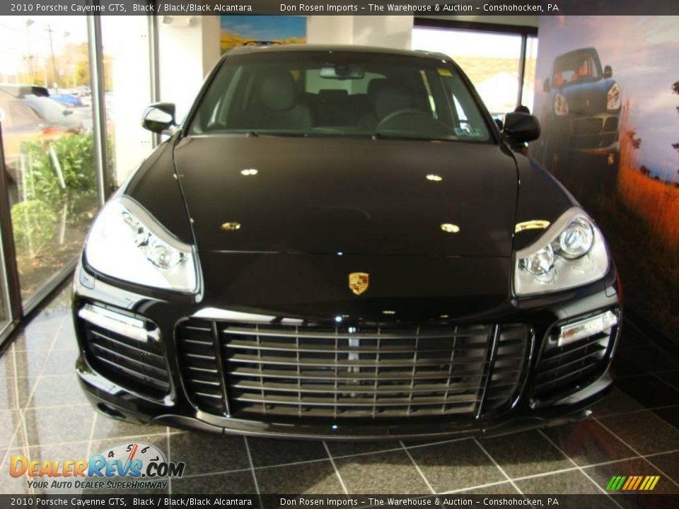 2010 Porsche Cayenne GTS Black / Black/Black Alcantara Photo #3