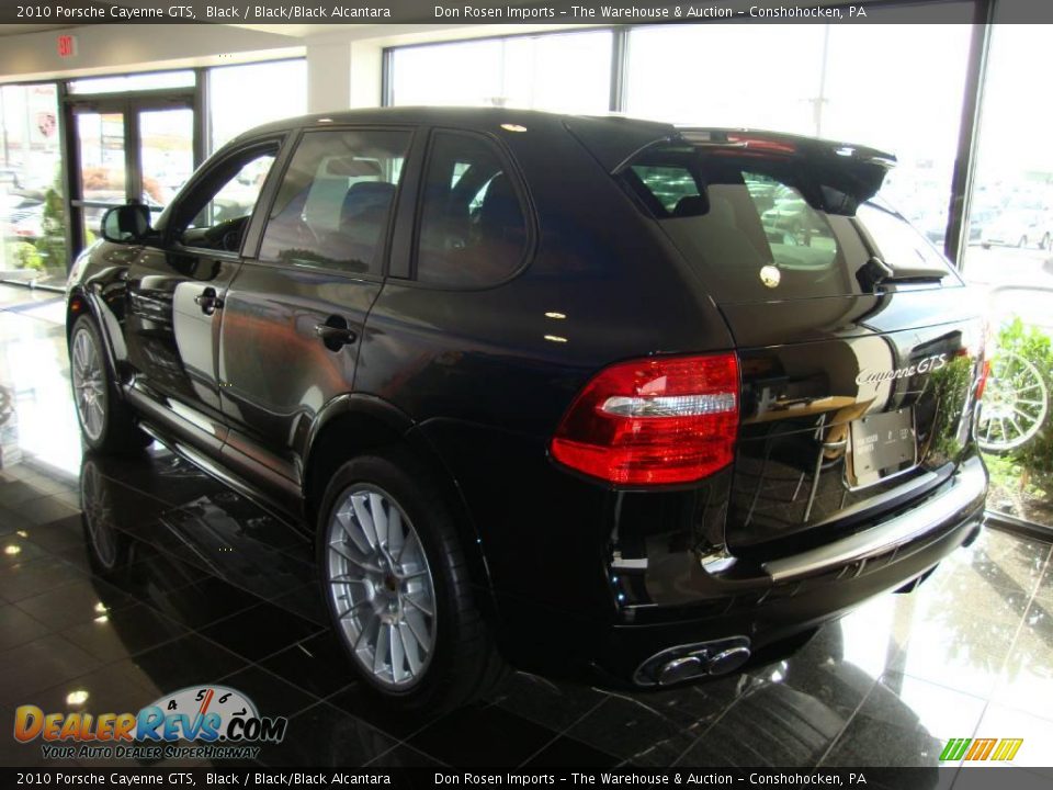 2010 Porsche Cayenne GTS Black / Black/Black Alcantara Photo #4