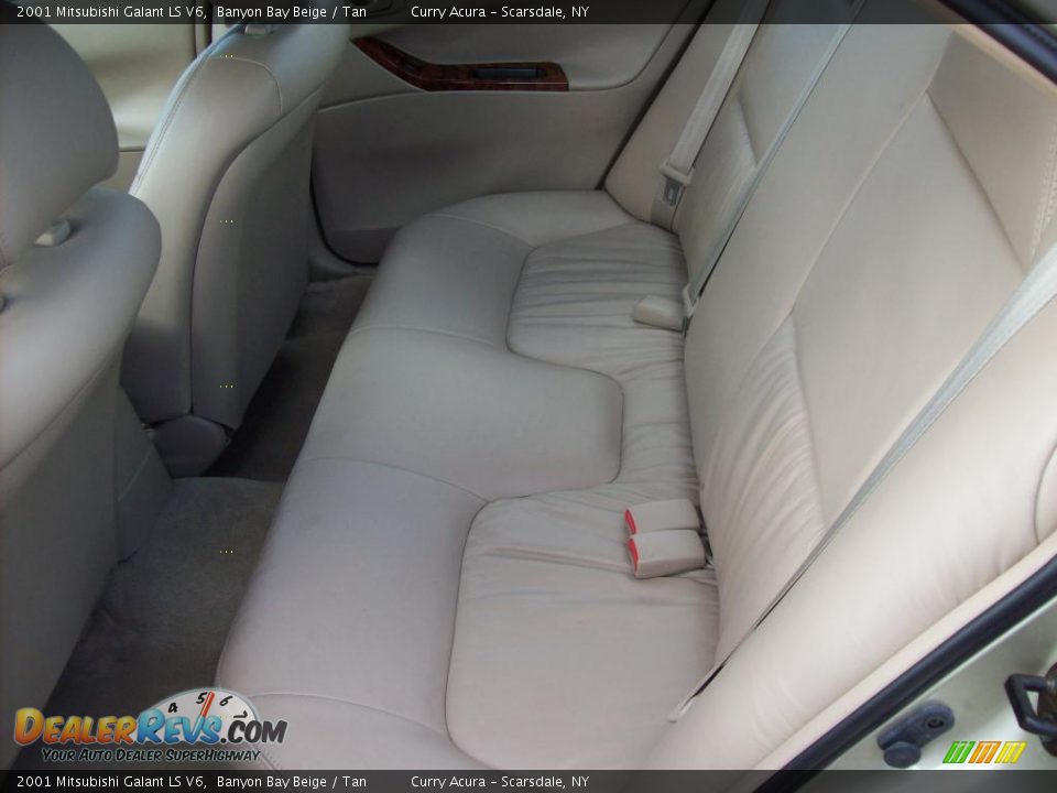 2001 Mitsubishi Galant LS V6 Banyon Bay Beige / Tan Photo #10