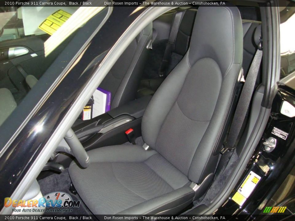2010 Porsche 911 Carrera Coupe Black / Black Photo #15