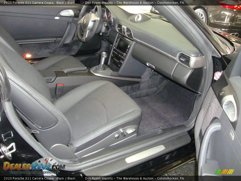 2010 Porsche 911 Carrera Coupe Black / Black Photo #18