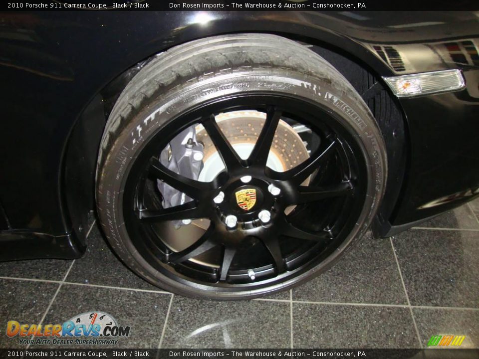 2010 Porsche 911 Carrera Coupe Black / Black Photo #21