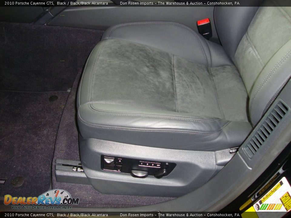 2010 Porsche Cayenne GTS Black / Black/Black Alcantara Photo #9