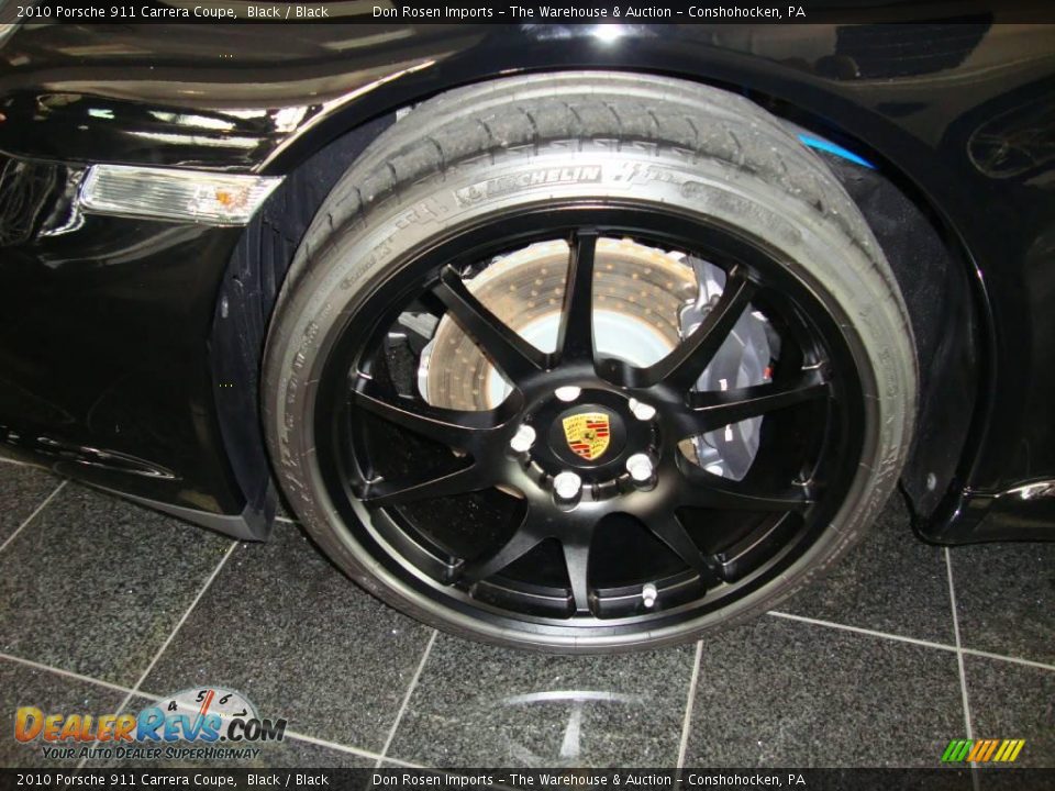 2010 Porsche 911 Carrera Coupe Black / Black Photo #22