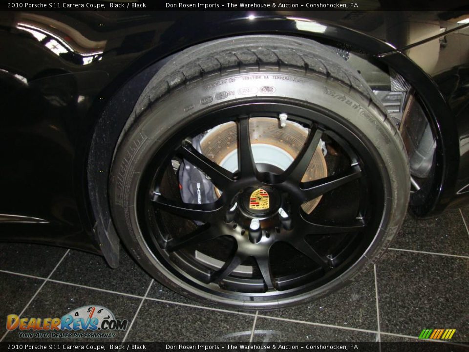 2010 Porsche 911 Carrera Coupe Black / Black Photo #23