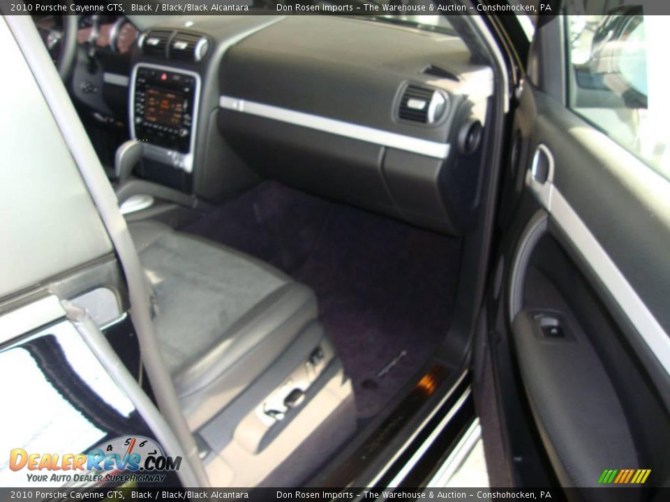 2010 Porsche Cayenne GTS Black / Black/Black Alcantara Photo #11