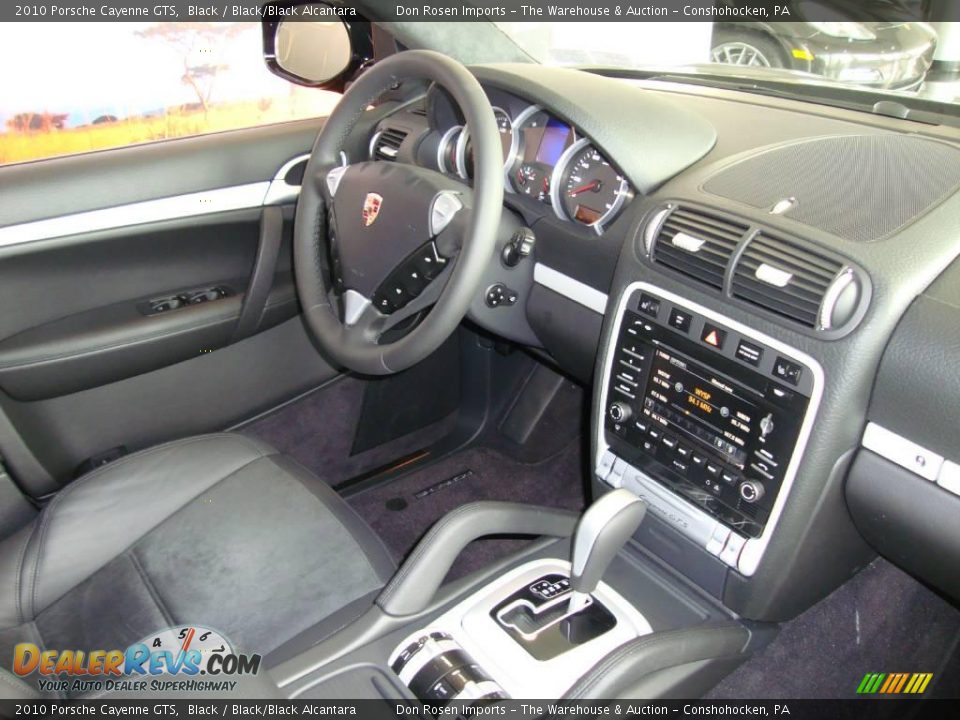 2010 Porsche Cayenne GTS Black / Black/Black Alcantara Photo #12
