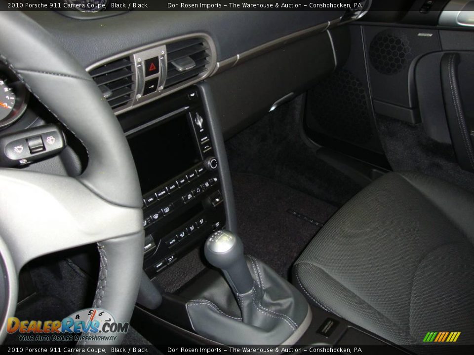 2010 Porsche 911 Carrera Coupe Black / Black Photo #27
