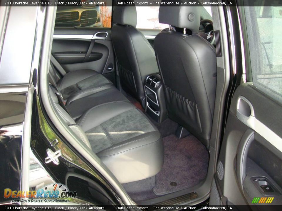 2010 Porsche Cayenne GTS Black / Black/Black Alcantara Photo #14