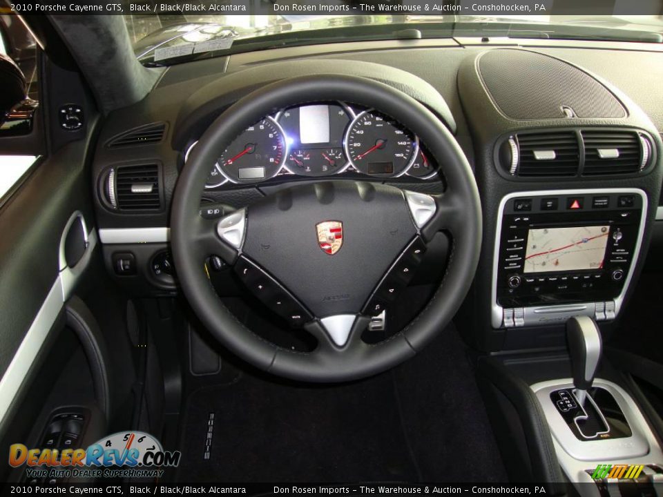 2010 Porsche Cayenne GTS Black / Black/Black Alcantara Photo #26