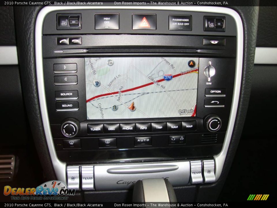 2010 Porsche Cayenne GTS Black / Black/Black Alcantara Photo #27